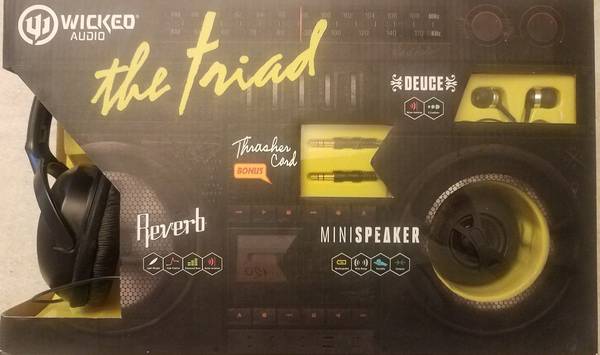 Wicked Audio Headphones Set 1