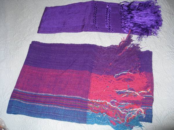 Two New Purple Shawls 1
