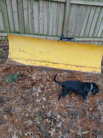 7' snow plow for tractor 1