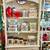 Solid Wood Vintage White Bookcase Book Shelf 4 thumbnail