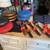 Vintage LOT of Gym Exercise DumbBell Curl Bar Lifting & Leg Weights 11 thumbnail