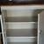 Locking Metal Storage Cabinet with Woodgrain Top includes Key 3 thumbnail