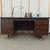 Walnut Mid Century executive desk with lock and key 13 thumbnail