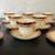 17 piece Vintage Duchess Bone China Winchester Burgundy Red Gold Teacups Saucers 3 thumbnail
