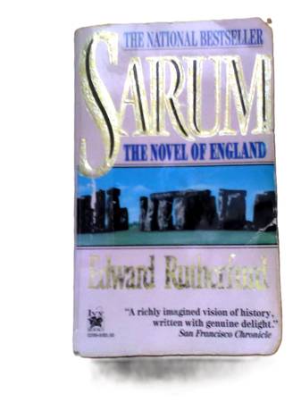 Book Titled "Sarum, The Novel Of England." by Edward Rutherfurd 1