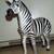 ZEBRA Decoration Black White Mantle Self Standing Vintage 2013 3 thumbnail