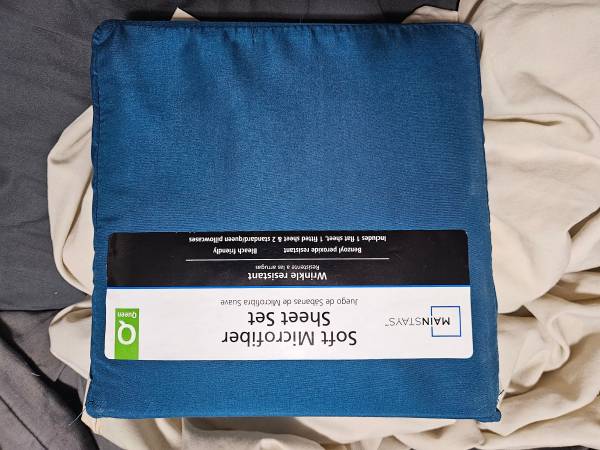 Queen sized bedding 1