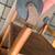 Walnut dropleaf vintage tea cart A184 20 thumbnail