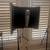 portable vocal booth with On Stage floor stand 4 thumbnail