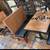 CUSTOM RESTAURANT TABLES WITH YOUR COMPANY LOGO TABLE BOOTH CHAIRS 14 thumbnail