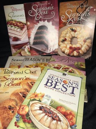 8  The Pampered Chef Season's Best Cookbooks 1