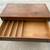 Vintage Ethan Allen Heirloom Nutmeg Maple Cabinet Louvered Shutter Doors Buffet 7 thumbnail