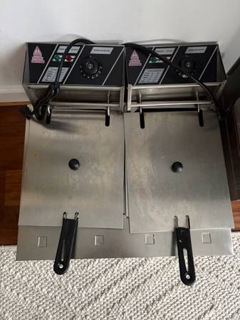 Deep fryer dual sided 1