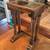 Brandt Furniture Edwardian Wood and Glass Antique Nesting Tables 4 thumbnail