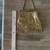 Vintage Whiting & Davis Gold Metal Mesh Purse, Mid Century Handbag 4 thumbnail