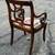 Vintage DUNCAN PHYFE Dining Table w/ 6 Harp-Back Chairs + 2 Leaves 7 thumbnail