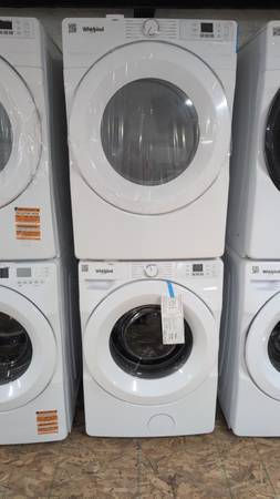 New Whirlpool front load electric or gas dryer 1