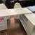 MODERN DESK L SHAPE WHITE , GRAY 60"X48" 1 thumbnail