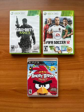 Xbox and PS3 video games 1