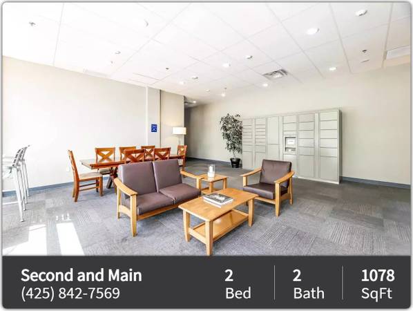 $2,870 / 2br - 1078ft2 - 2 MONTHS FREE!! Check our 2 BD / 2 BA. Tour Today!! (Renton)64031308916355121