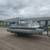 16ft pontoon boat hull with trailer . No motor 4 thumbnail