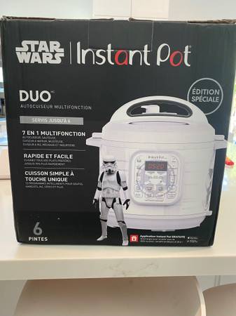 Star Wars Special Edition Storm Trooper Duo 6 QT Instant Pot (New) - $75 (alameda)63442919912961120