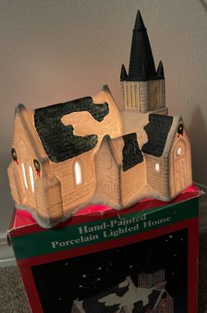 Christmas Village Church 1