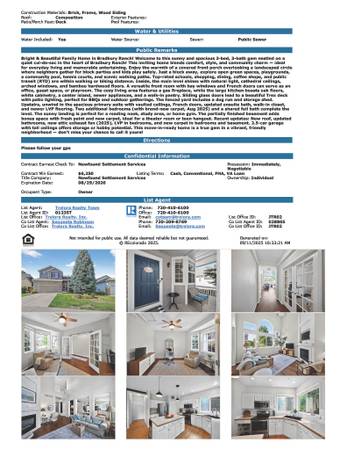 $625,000 / 3br - 2537ft2 - Bright & Beautiful Family Home in Fabulous Parker (Bradbury Ranch)63736257272193121