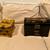 Black Lacquer Chinese Jewelry / Storage Box w/ gold hand painted motif 7 thumbnail