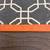 Household -  Rug, Custom Designed Charcoal Grey & White 2 thumbnail