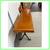 Modern Walnut Console Table On Blackened Steel Trestle Base 11 thumbnail