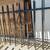 8x Total Steel Fence Posts or Window Guards Adjustable 3 Feet x 4 Feet 10 thumbnail