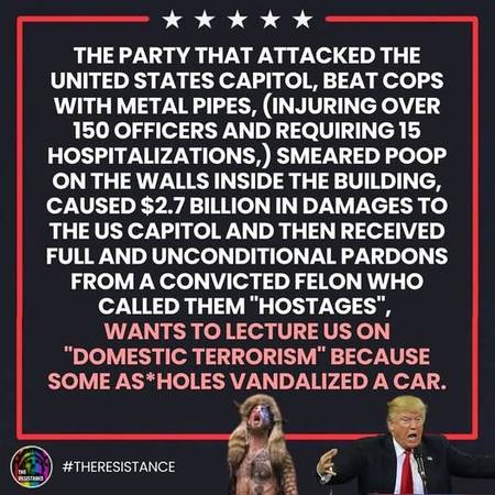 MAGA Maggots Want To Lecture Us On Domestic Terrorism 1