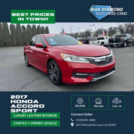 2017 Honda Accord - Financing Available! 1