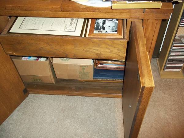 Solid Wood Credenza 1