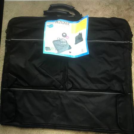 Museum Designer Art Portfolio Case Artist Carrying Bag Pockets 2 1
