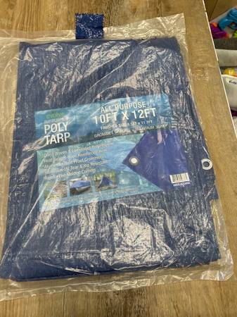 New 10' x 12' All Purpose Poly Tarp 1
