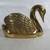 Swan/Goose Mid Century Heavy Solid Brass Planter 13" Length 12 Lbs. 4 thumbnail
