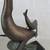 Large  Bronze Brass Mom Whale & Baby Statue 21 1/2" Tall 6 thumbnail