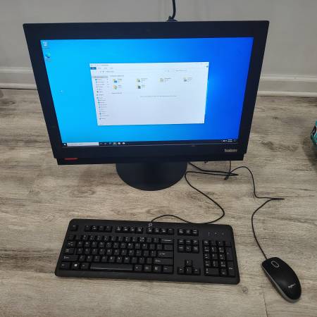 lenovo Thinkcentre all in one M810Z  intel core i3-6100 CPU 3.70ghz 1
