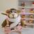 Wool Felted Mouse Ornament Doll Collectible Bakery New 2 thumbnail