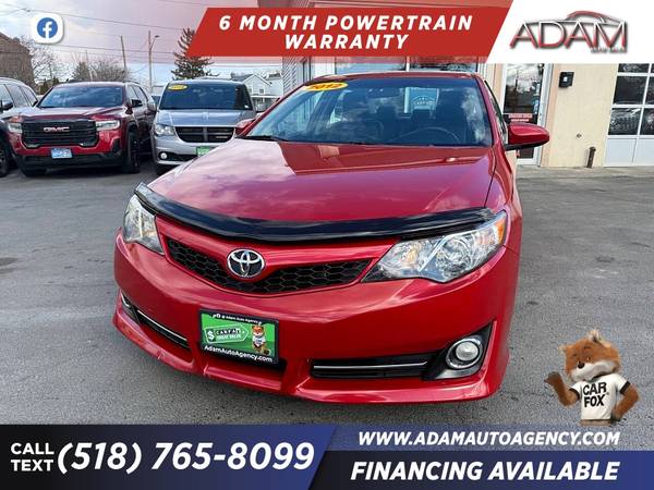 $204/mo - 2012 Toyota Camry SESedan - $12,999 (27 Colombia St Rensselaer, NY 12144)63477981673603121