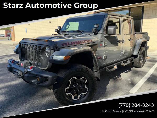 2020 Jeep Gladiator Rubicon 4x4 4dr Crew Cab 5.0 ft. SB 1