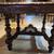 Antique Belgian hand carved dining room set 6 thumbnail