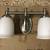 Brushed Nickel 2-Light Bathroom Wall Sconce Light Fixture 1 thumbnail