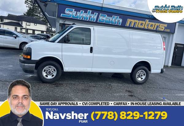 2021 GMC Savana Cargo Van RWD 2500 + 135" WB + LOCAL TRUCK + BLUETOOTH 1