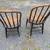 Pair of Antique Windsor Chairs Spindle Back Farmhouse Kitchen 4 thumbnail