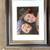 SILVER & BLACK textured 16" x 20" Picture Frame 3 thumbnail