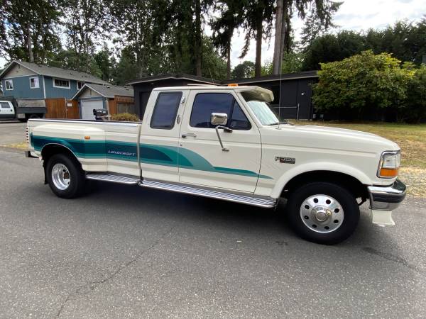 1992 Ford F-350 XLT 1-ton Dually extended cab - $12,500 (Tacoma)63613935232387121