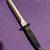Stainless Steel Fixed blade Knife Dagger Serrated Rubber Handle Sheath 3 thumbnail
